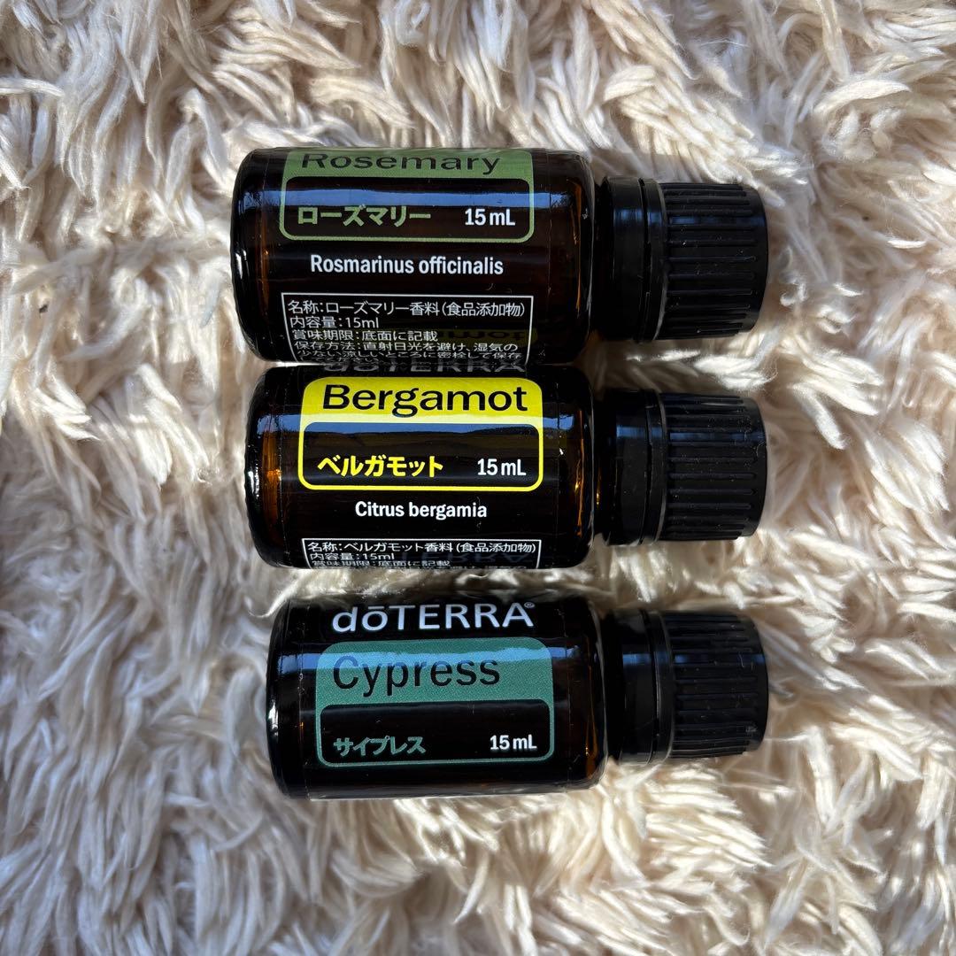 ドテラ　サイプレス　ベルガモット　ローズマリー