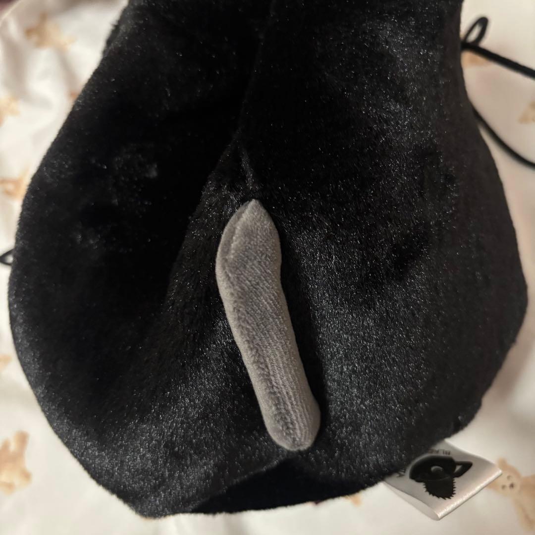 ブラックポチタ ぬいぐるみ巾着 ポーチ バッグ チェンソーマン - メルカリ