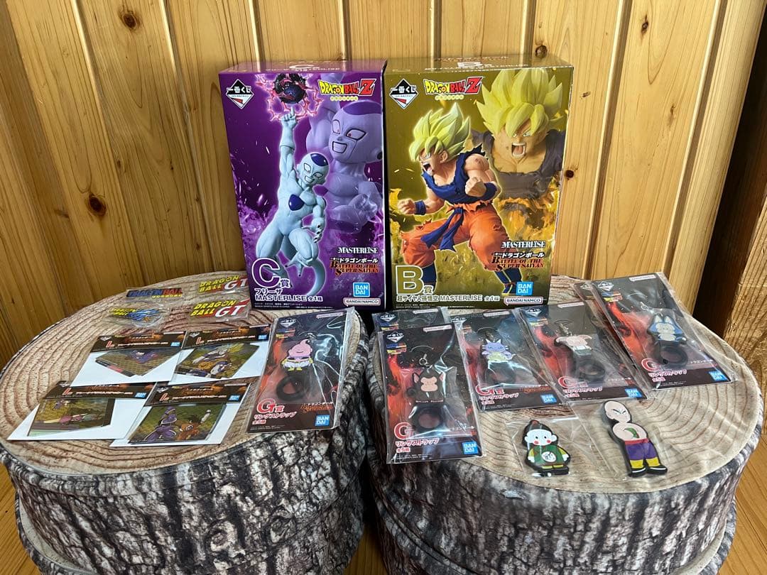 ドラゴンボール　一番くじ　フィギュア　B賞　C賞　悟空　フリーザ　おまけ付き