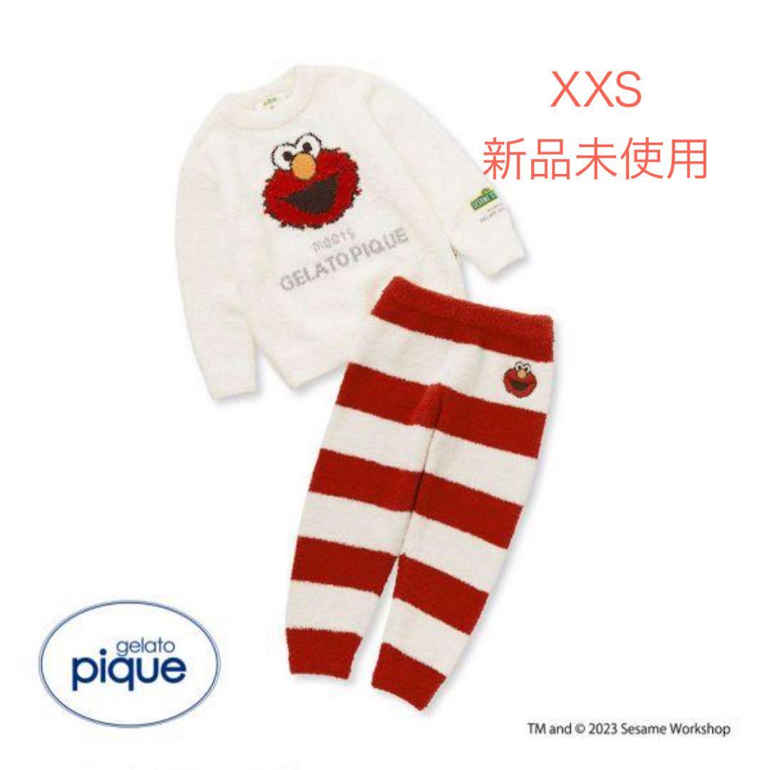 SESAME STREET エルモ　キッズ ジェラートピケ XXS