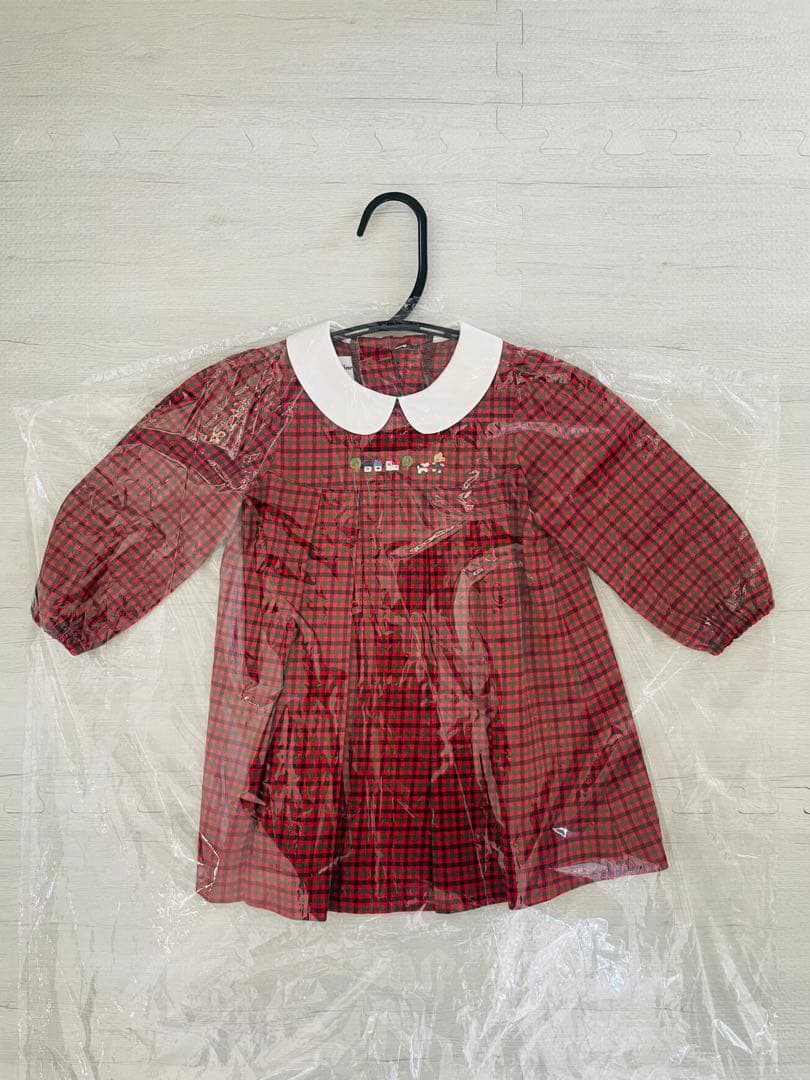 【現行品80cm！3回着用＆クリーニング済】ファミリアワンピース★定価22000