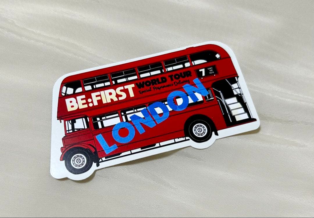 BE:FIRST ワールドツアー ロンドン ステッカー - メルカリ