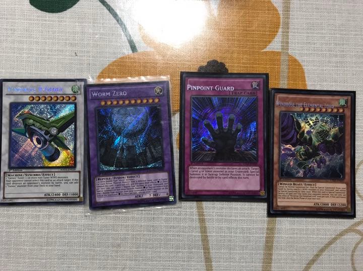 遊戯王カード　英語版　文字印刷エラー　6枚セット