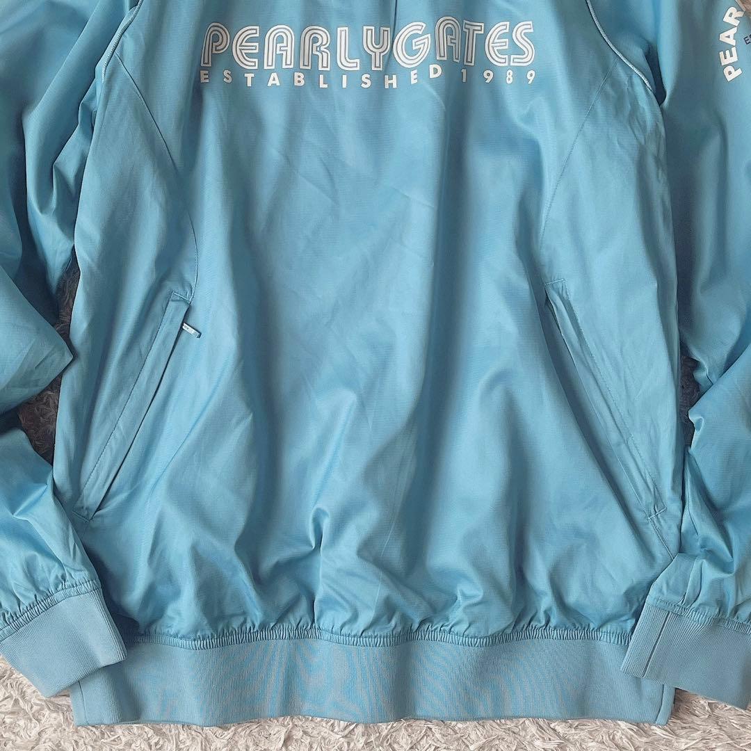 パーリーゲイツ スニード 蓄熱 サイドファスナー ライトブルー メンズ