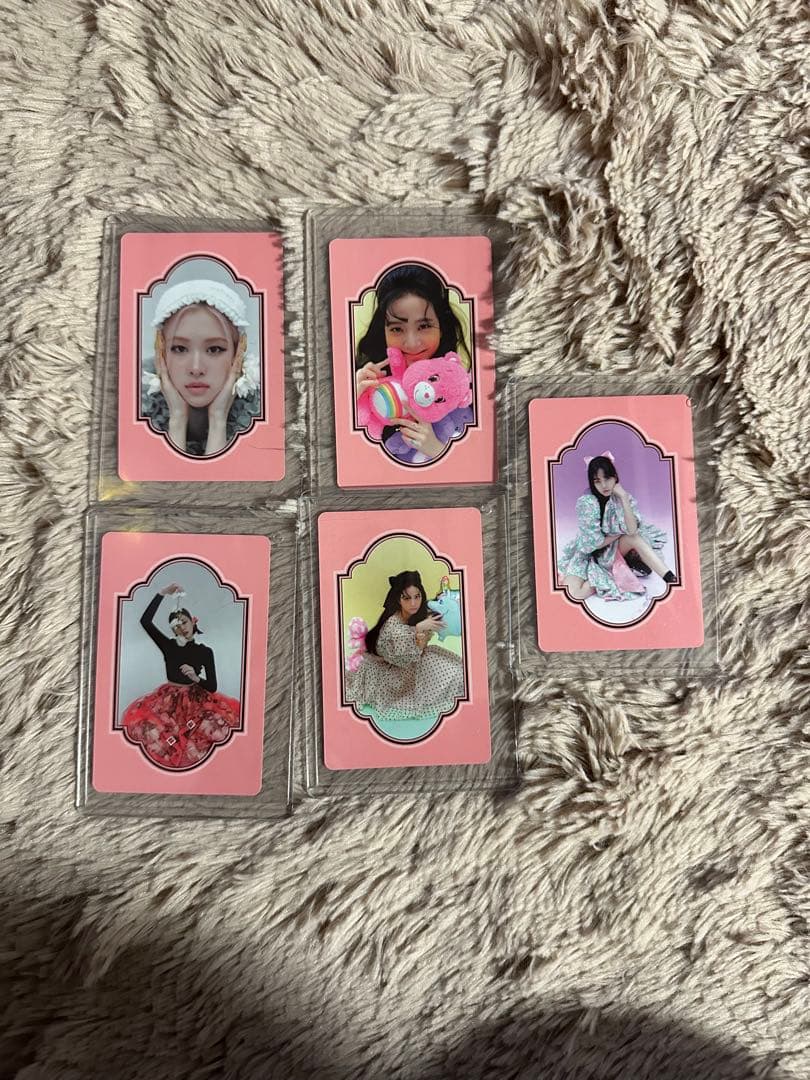 BLACKPINK トレーディングカード 5枚セット - メルカリ