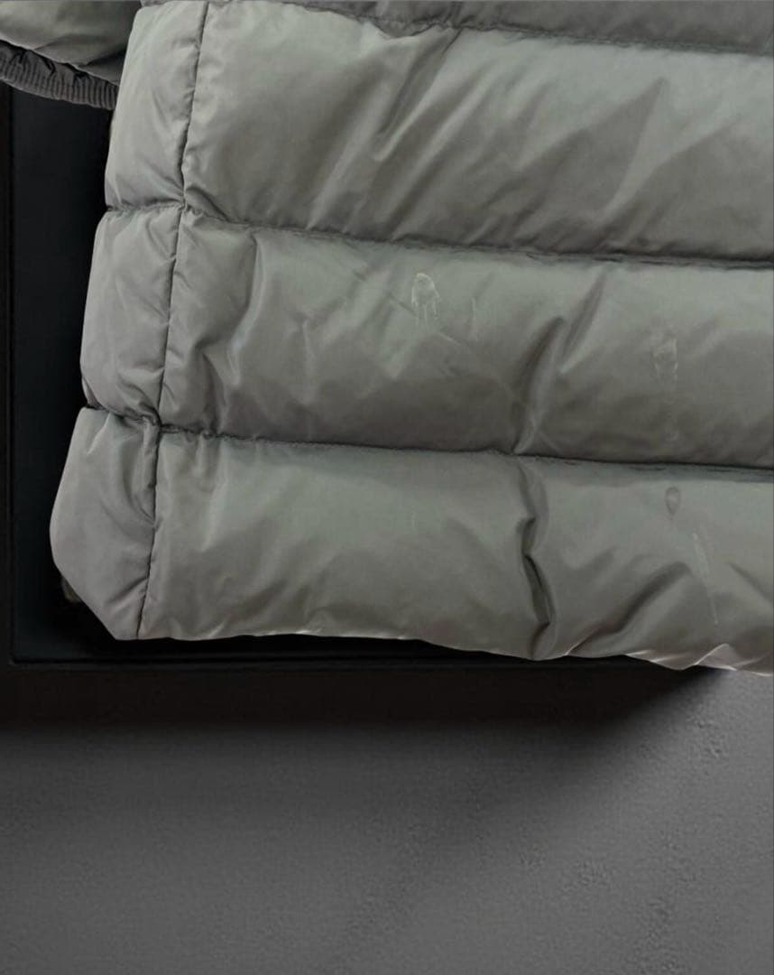 MONCLER HERISSON ダウンコート サイズ0 モンクレール グレー - メルカリ