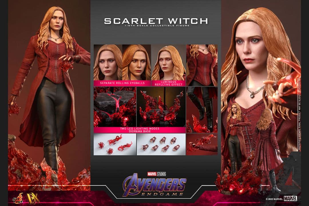 未開封品】ホットトイズ スカーレット・ウィッチ DX 通常版 エンド