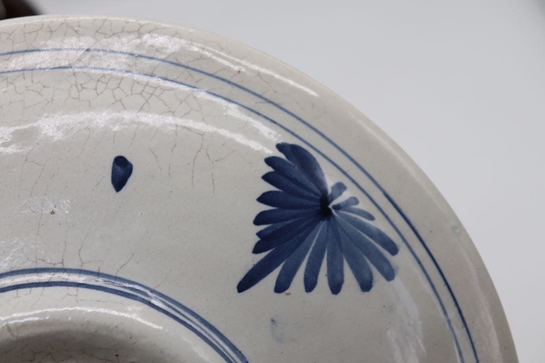 古安南 染付 魚藻紋大皿 送料込み0905 - メルカリ