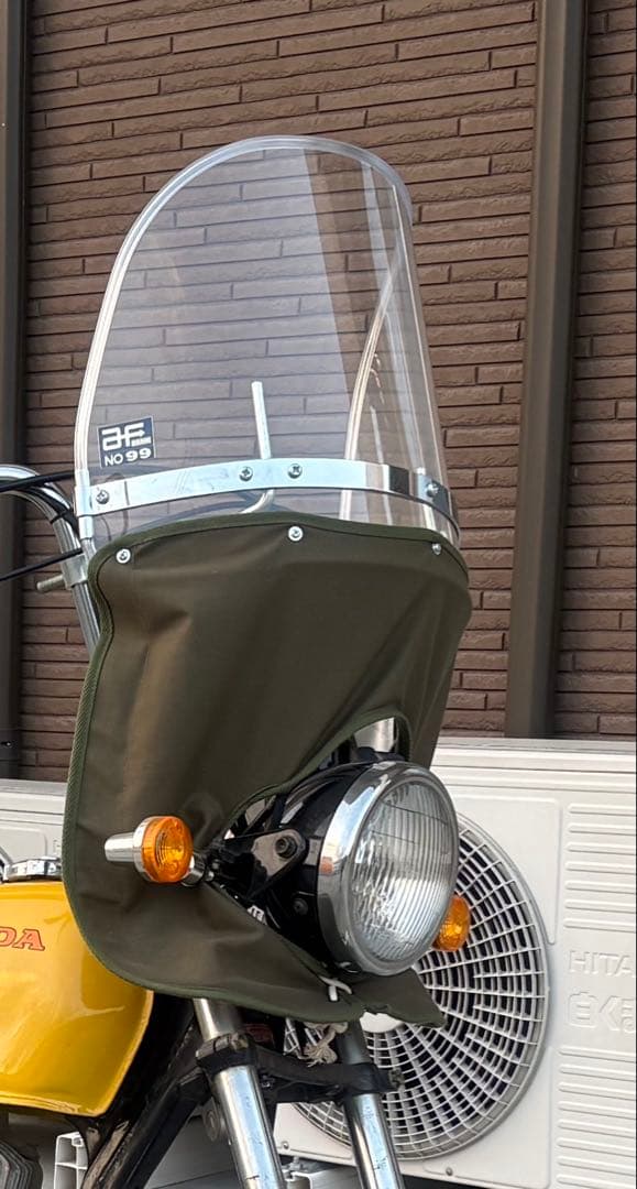 あさひ風防 Amazon | Z-FATHER 旭風防 モンゴリヤン風防 クリア(緑布タレ