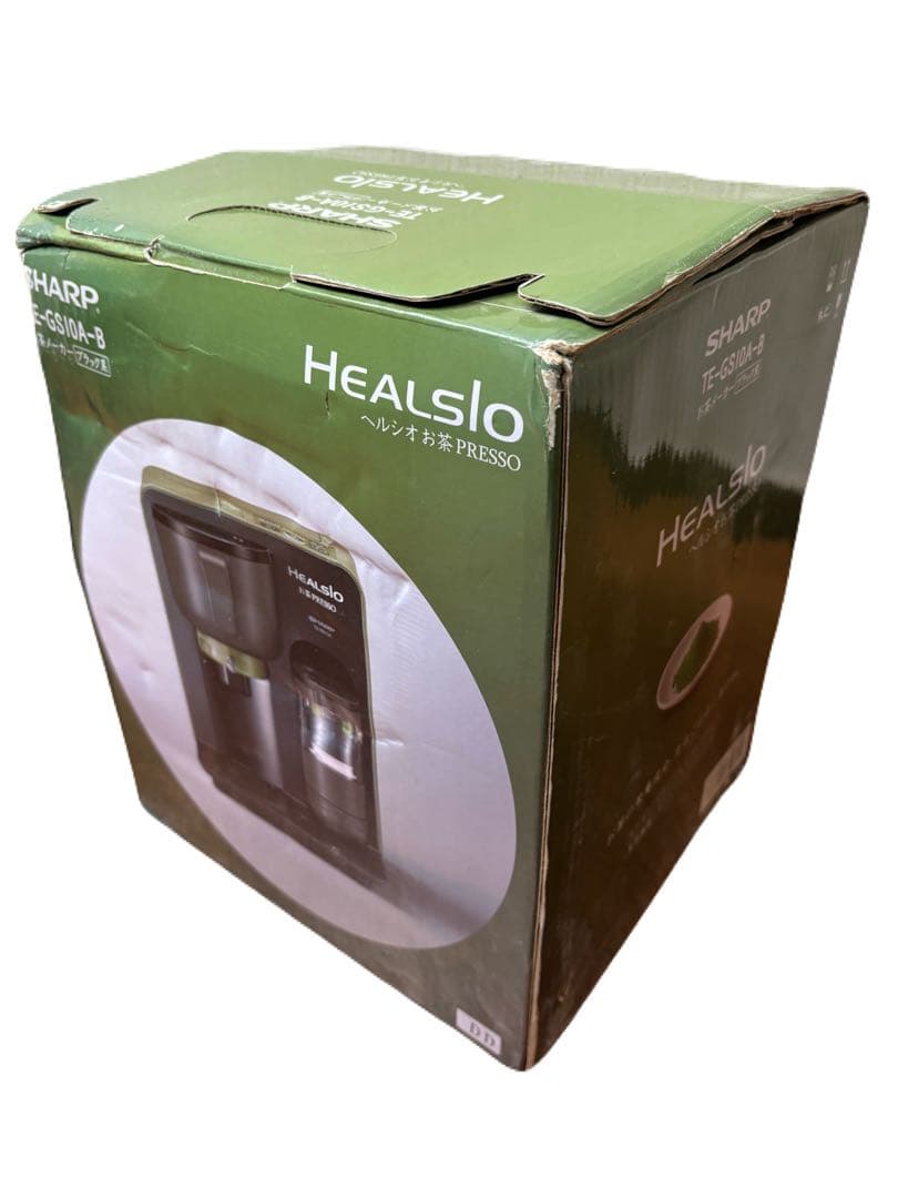 SHARP HEALSIO お茶メーカー TE-GS10A-B ブラック - メルカリ