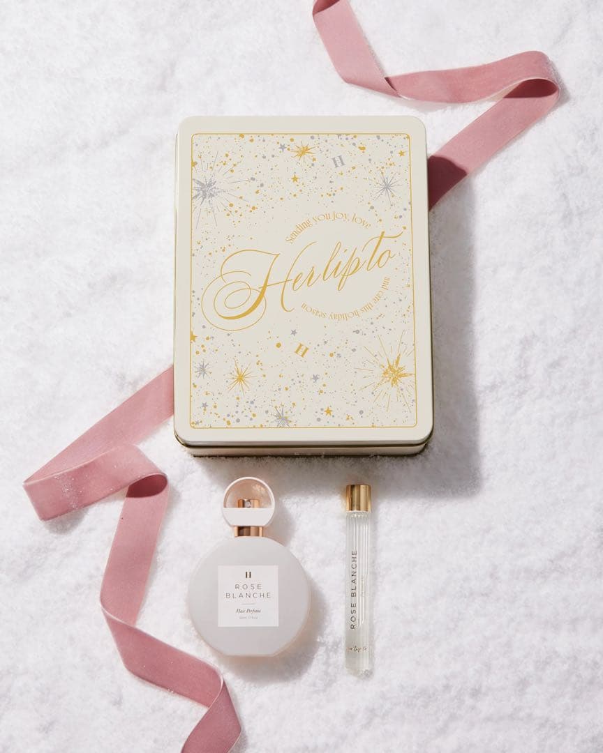 herlipto ホリデー ローズブランシュ ヘアパフューム ロールオン