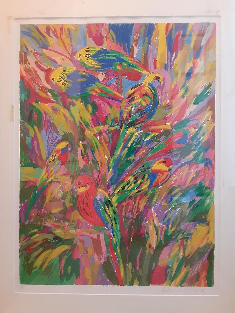 【油彩】花鳥図【30号】