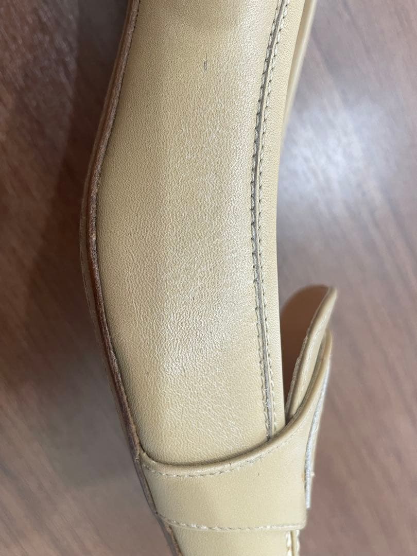 石原タイコ様専用☆HERMES パンプス/36.5/BEG エルメス - メルカリ