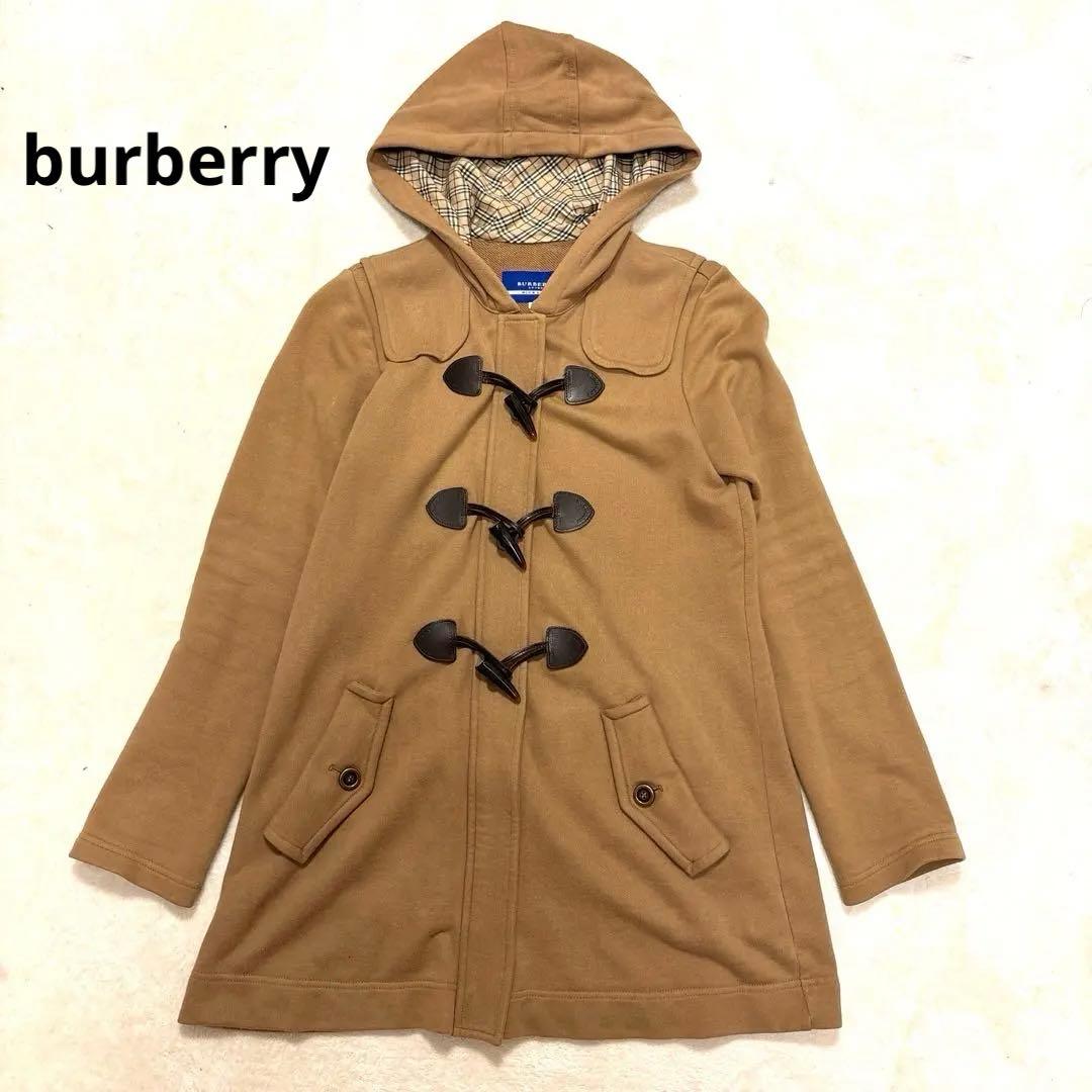 最高級⭐️極美品　burberry blue label ダッフルコート　伸縮性