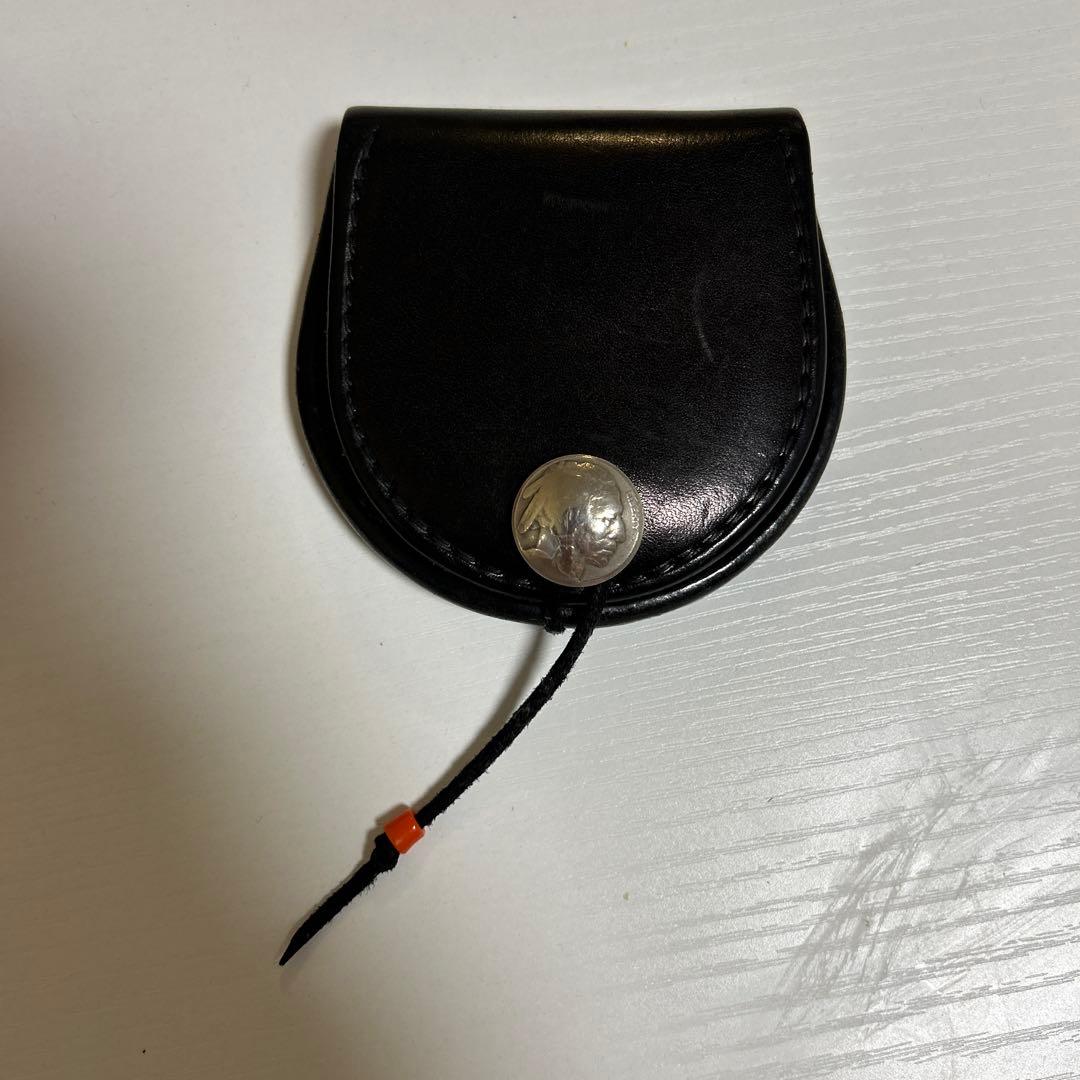 goro’s 丸型小銭入れ　黒 goro's（ゴローズ） 丸型小銭入れ コインケース ブラック 黒