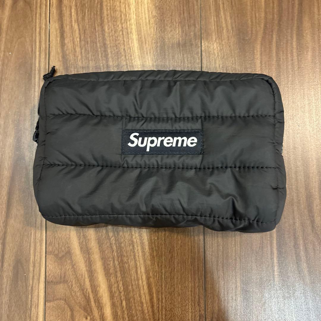 Supreme Puffer Pouch Black | 激安通販のイーサプライ
