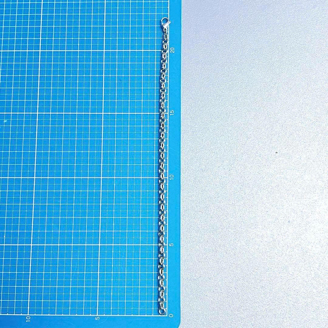 【美品】22.5cm ティファニー ドーナツチェーン ブレスレット SV925