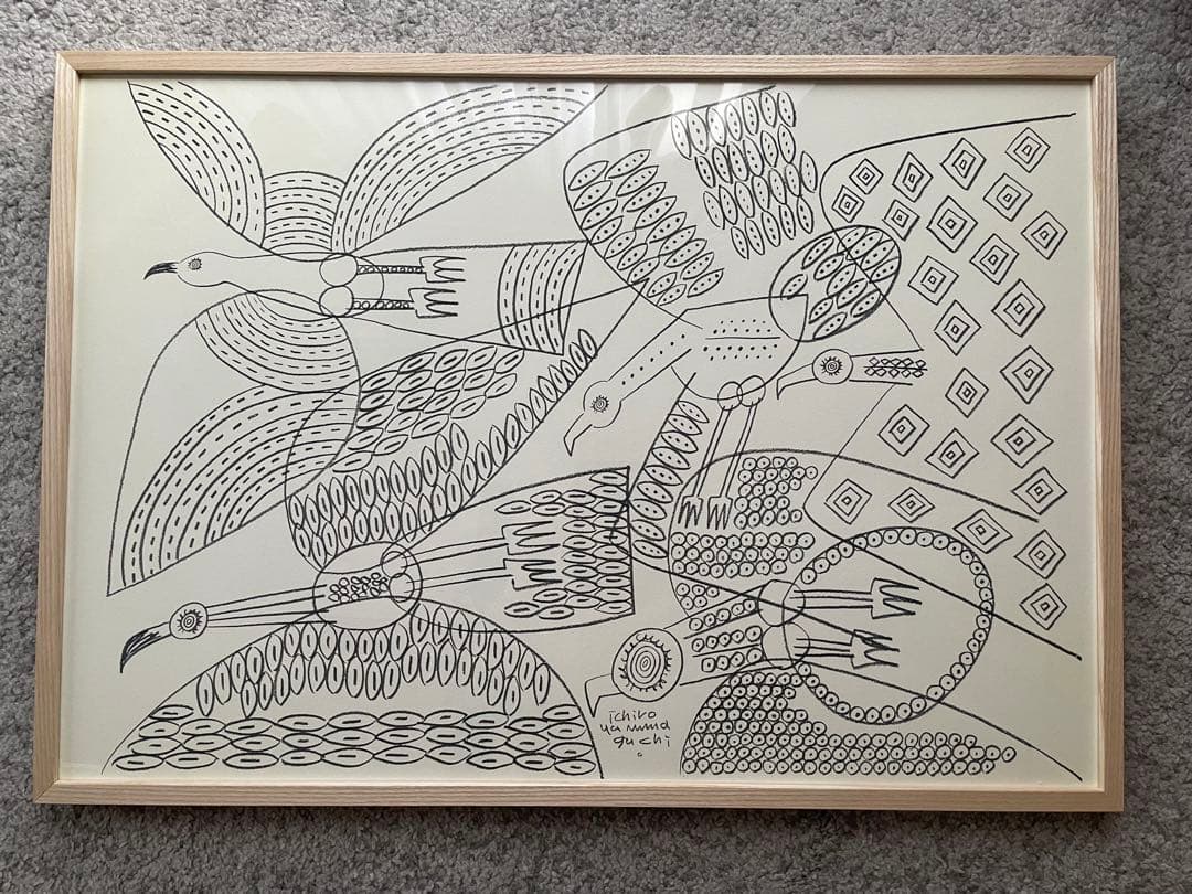 山口一郎 ジクレー Lサイズ birds イデーIDEE - メルカリ