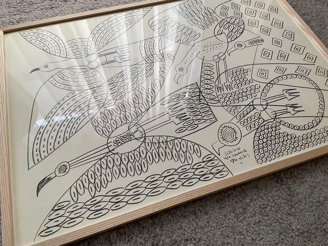 山口一郎 ジクレー Lサイズ birds イデーIDEE - メルカリ