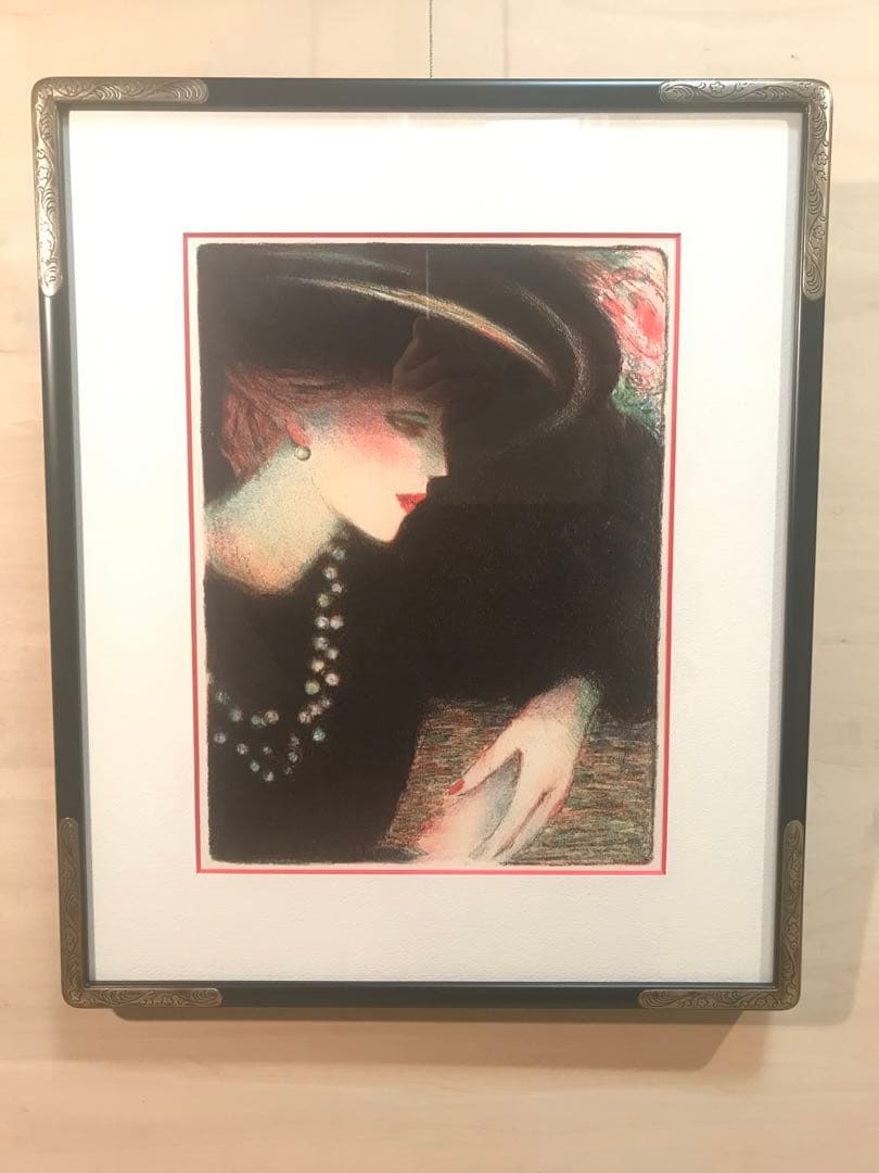 カシニョール　「バルバラ」　リトグラフ　サイン・エディション無し