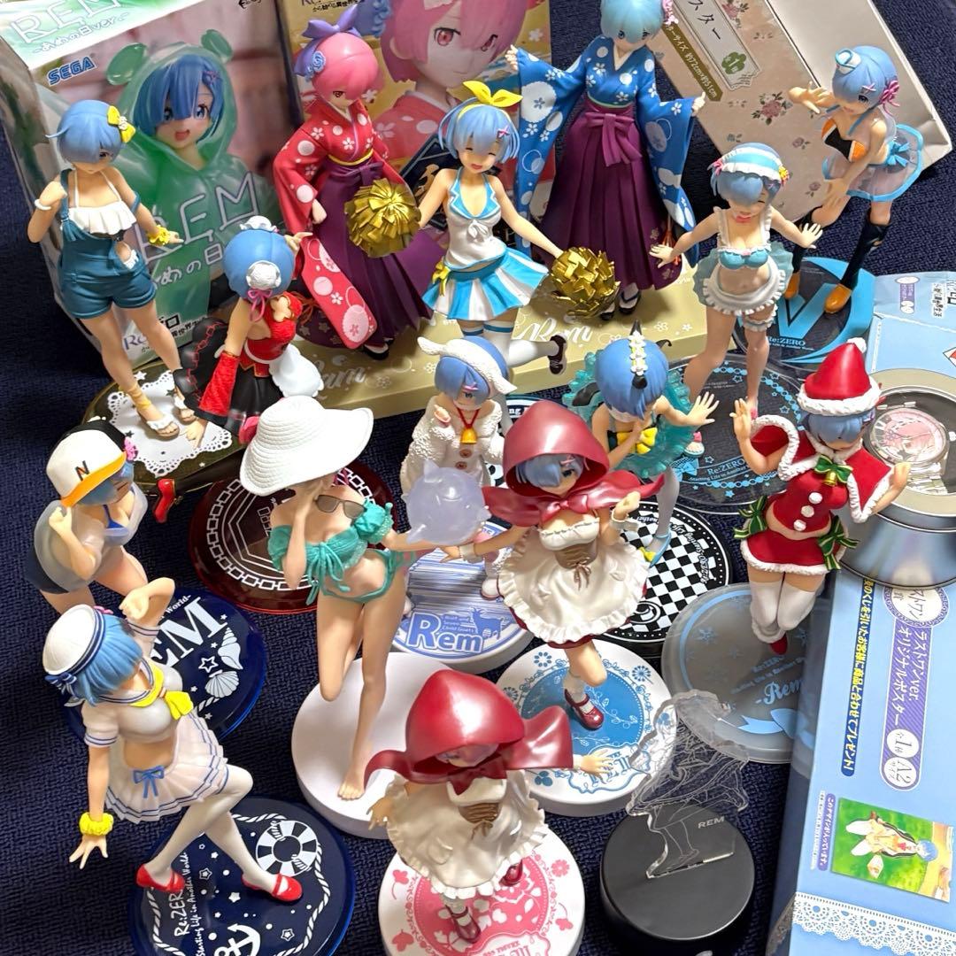 リゼロ フィギュア レム Re:ゼロから始める異世界生活 ポスター まとめ売り