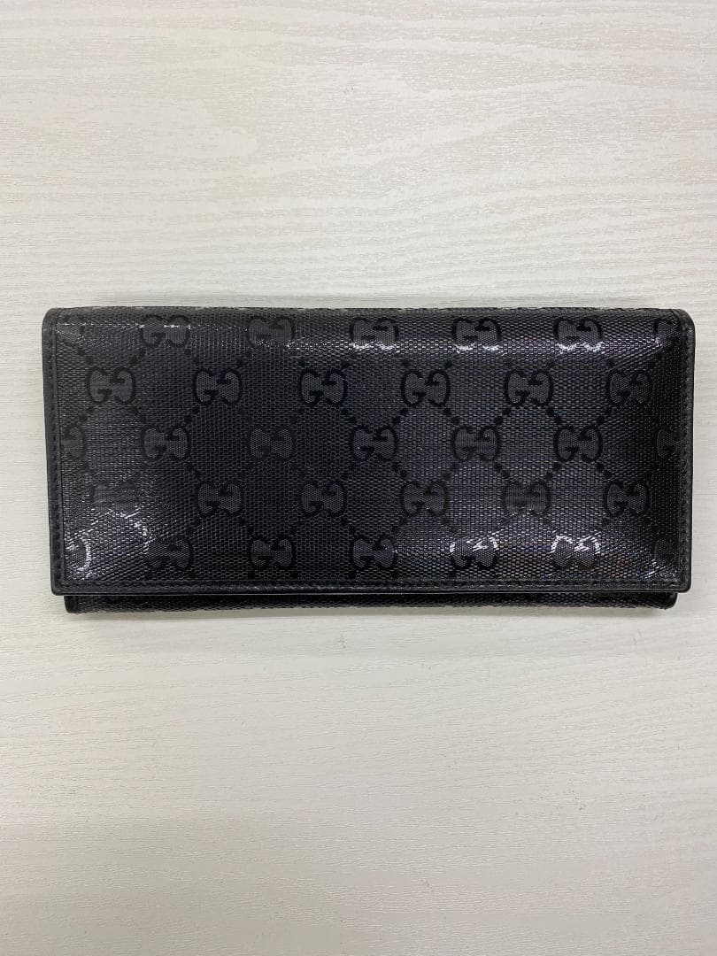 GUCCI　GGインプリメ　長財布　アナグラム