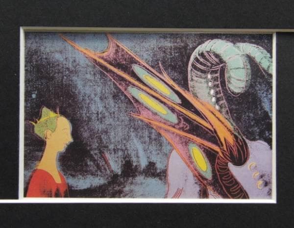 WARHOL、Details、希少画集画、新品額装付