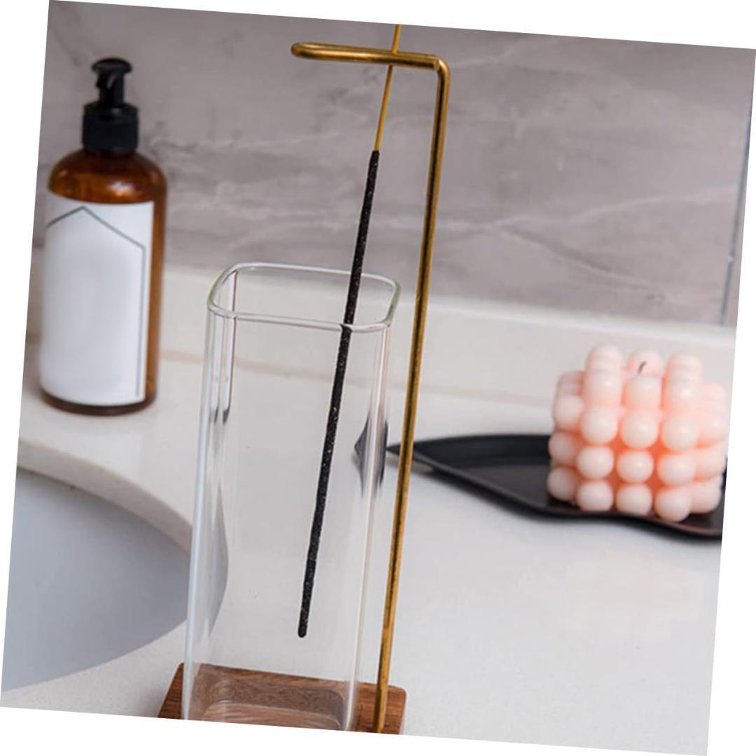 ☆卓上お香立て 逆さまのお香立て 吊り下げ線香 ガラス おしゃれ