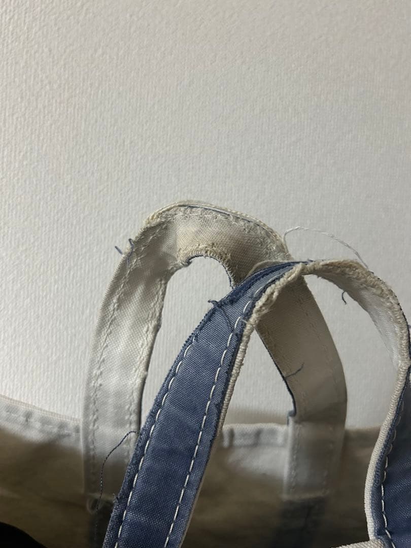 80s L.L.Bean BOTE&TOTE ギザタグ NAVY/LARGE