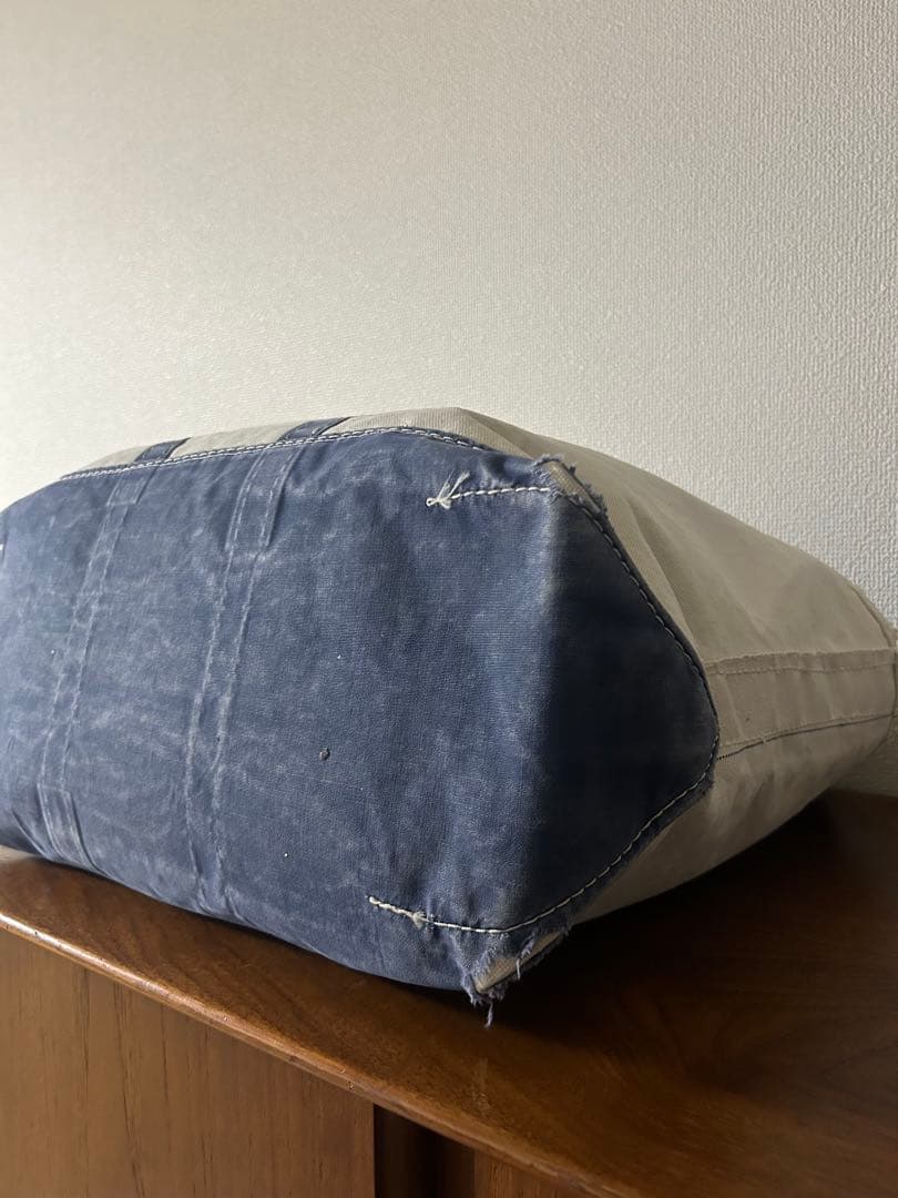 80s L.L.Bean BOTE&TOTE ギザタグ NAVY/LARGE