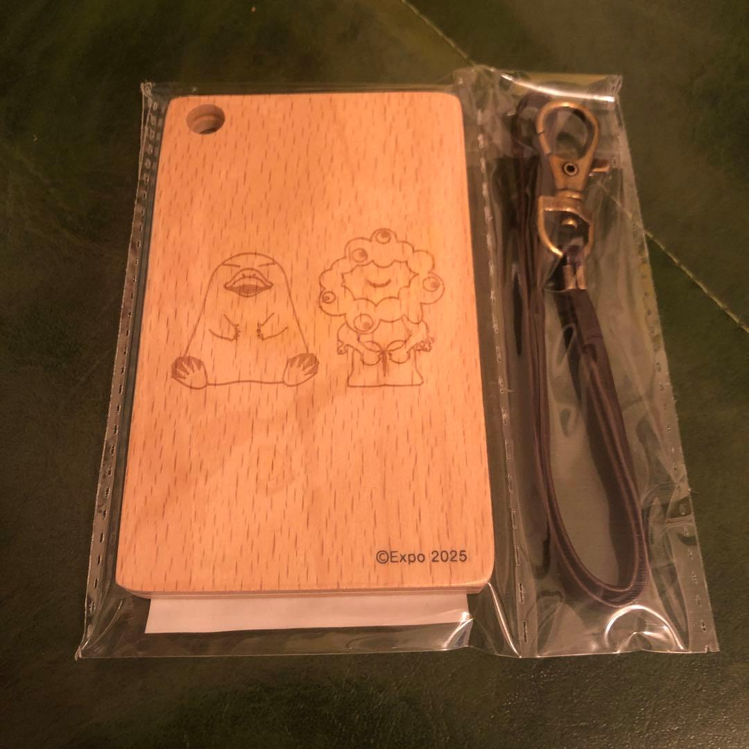 新品 万博会場限定 大阪万博 EXPO2025 オリジナル木製パスケース