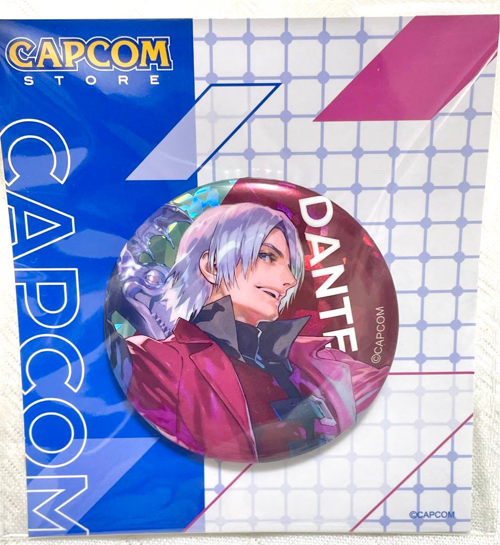 デビルメイクライ DMC ホログラム缶バッジ ダンテ カプコンストア