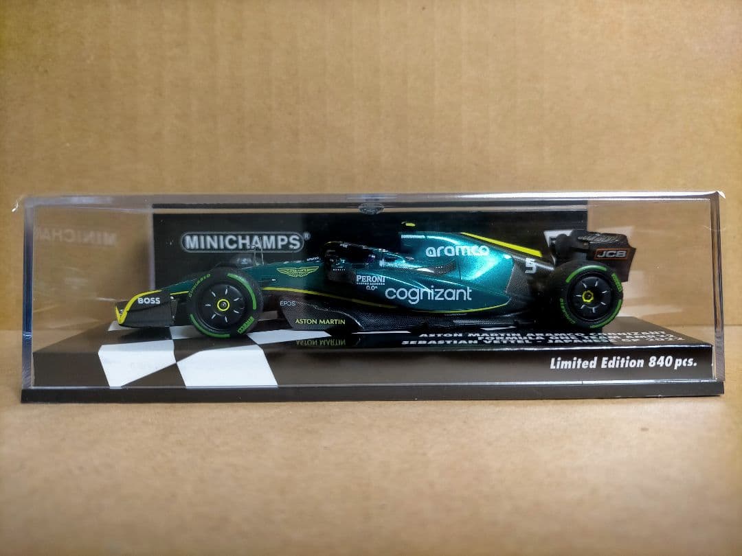 PMA 1/43 アストンマーティン F1 AMR ベッテル 2022 日本GP