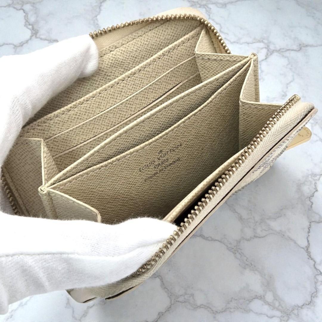 ルイヴィトン 小銭入れ ミニ財布 ダミエ アズール ジッピーコイン