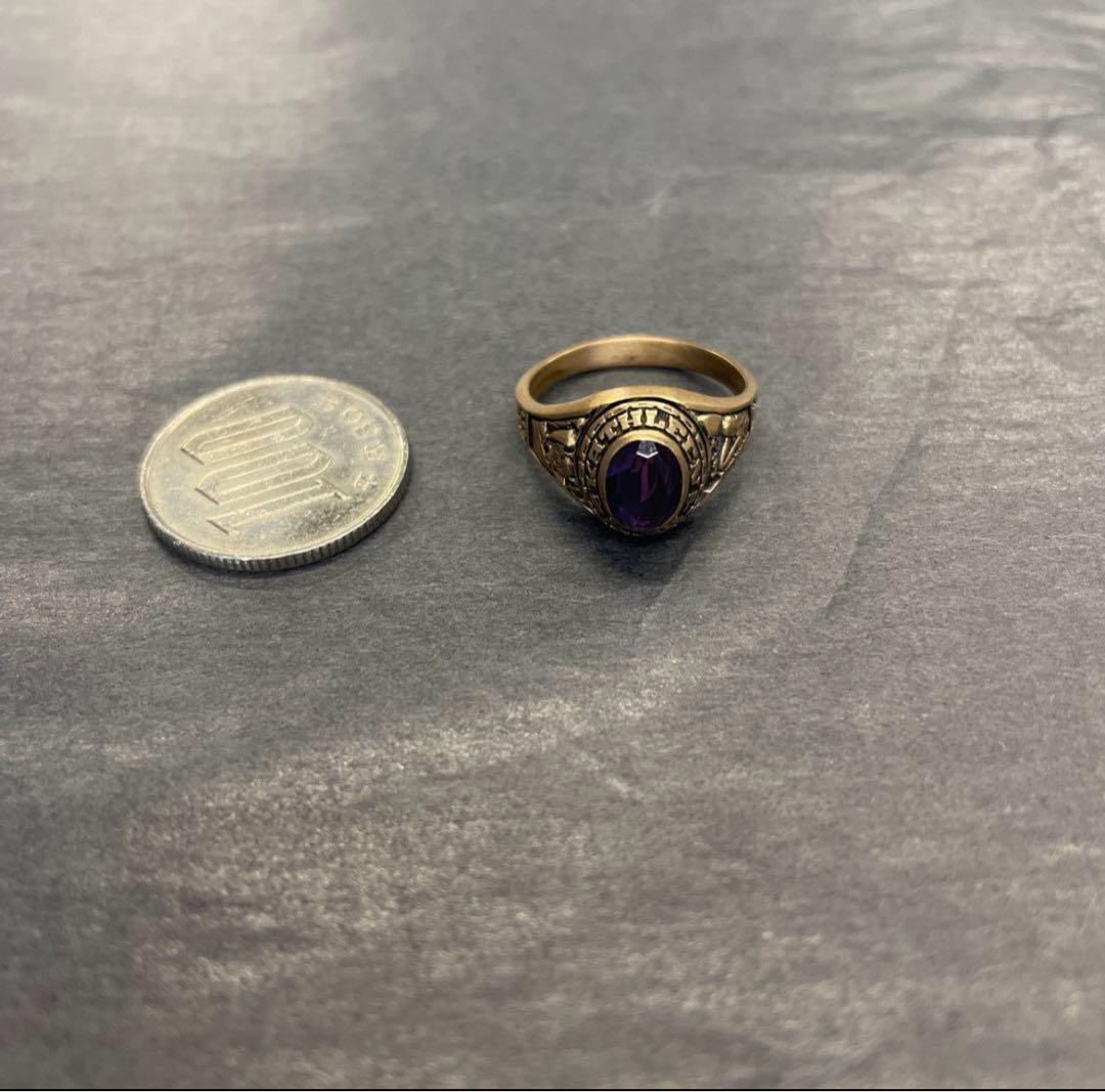 ビンテージ　カレッジリング　kathleen high