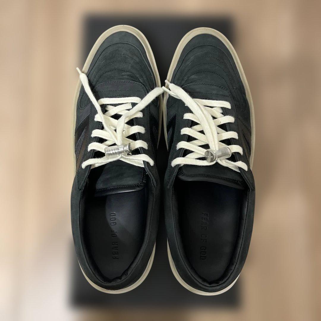 極美品 Fear Of God skate low black Grey Gum