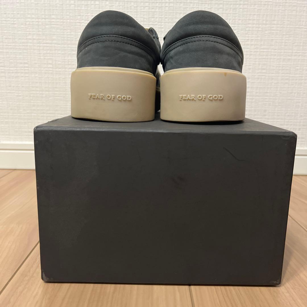 極美品 Fear Of God skate low black Grey Gum