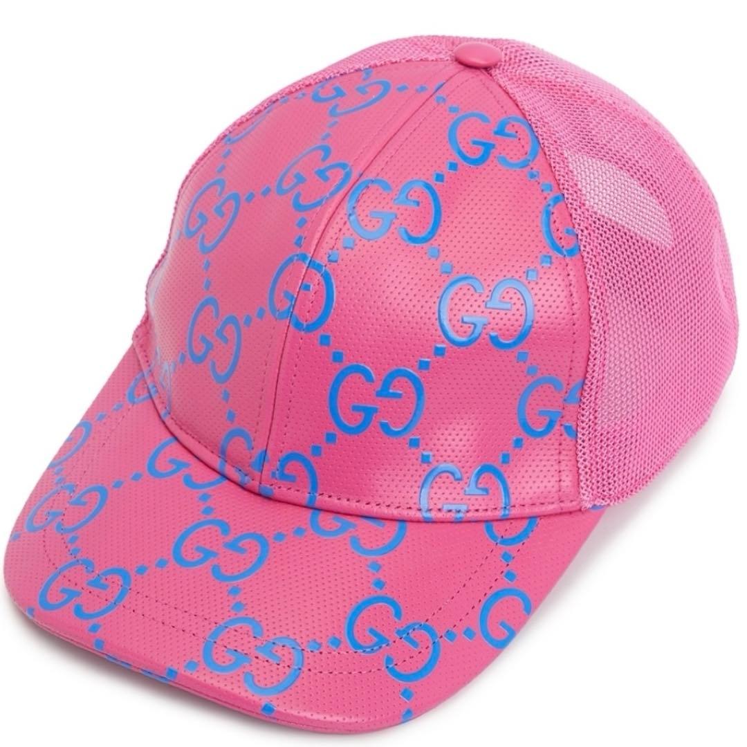 グッチ GGレザー ベースボールキャップ 728853 4HAWH 8972 - メルカリ