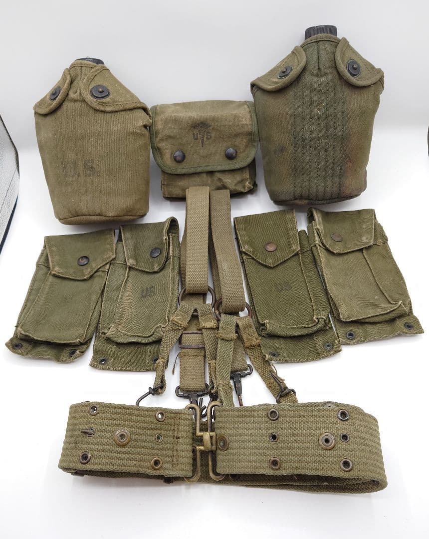 アメリカ軍実物　海兵隊M61装備品セット