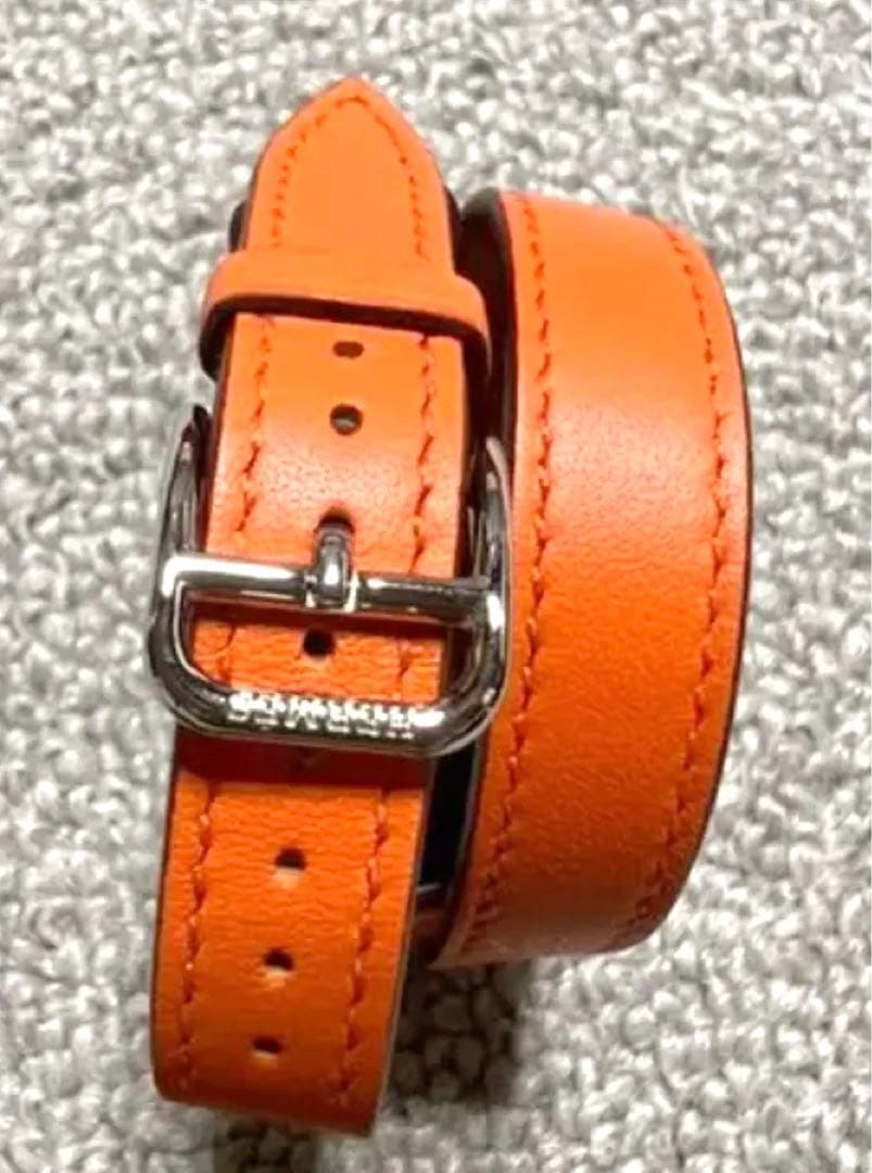 かんぱち様エルメスApple Watch6 二重巻ドゥブルトゥールベルトのみ