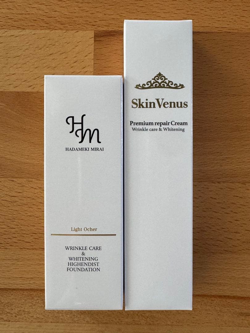 新品未開封スキンビーナス プレミアムリペア+ハダメキミライ ライトアクティブ