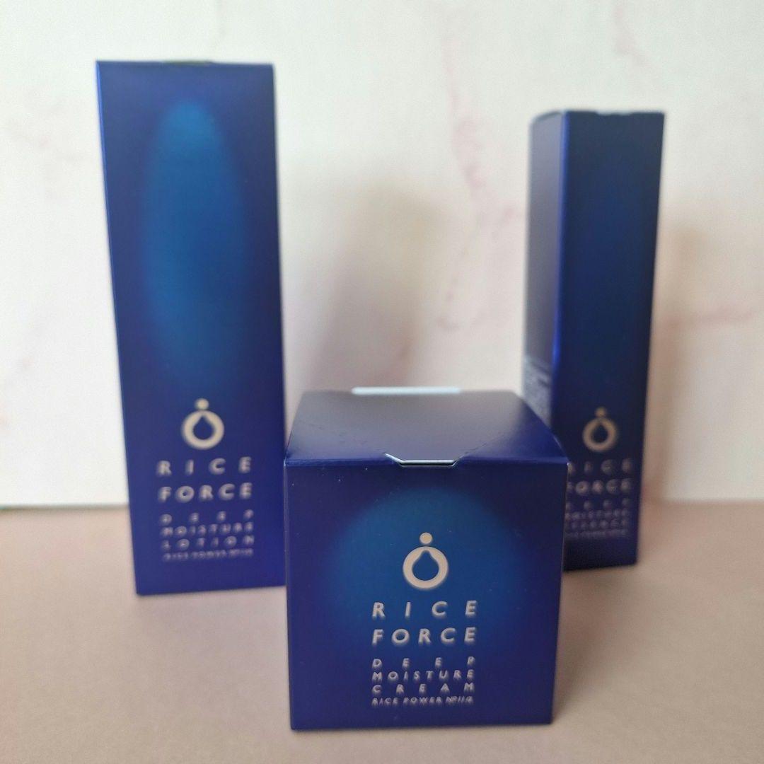 RICE FORCE モイスチャーローション・クリームセット - メルカリ