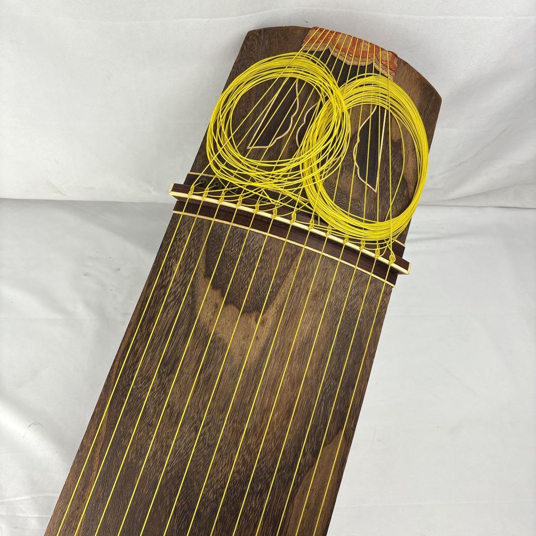【激安‼️】箏 13弦 弦楽器 中古 和楽器 琴 複雑な木目