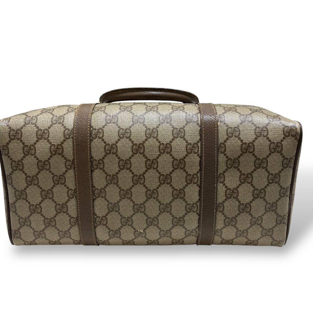 GUCCI ミニボストンバッグ GGスプリーム インターロッキング PVC