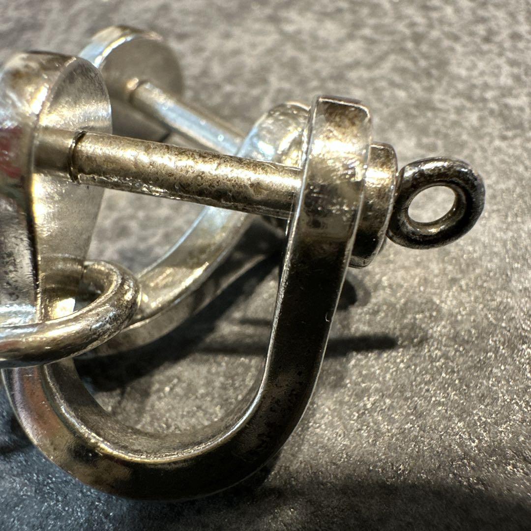 ティファニー TIFFANY ダブルシャックルキーリングヴィンテージ SV925