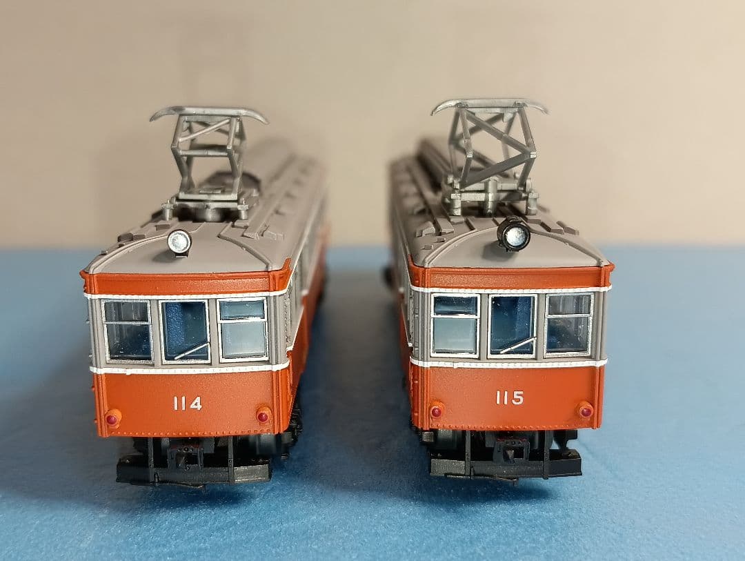 鉄道コレクション】箱根登山電車 モハ3形（114+115）2両セット - メルカリ