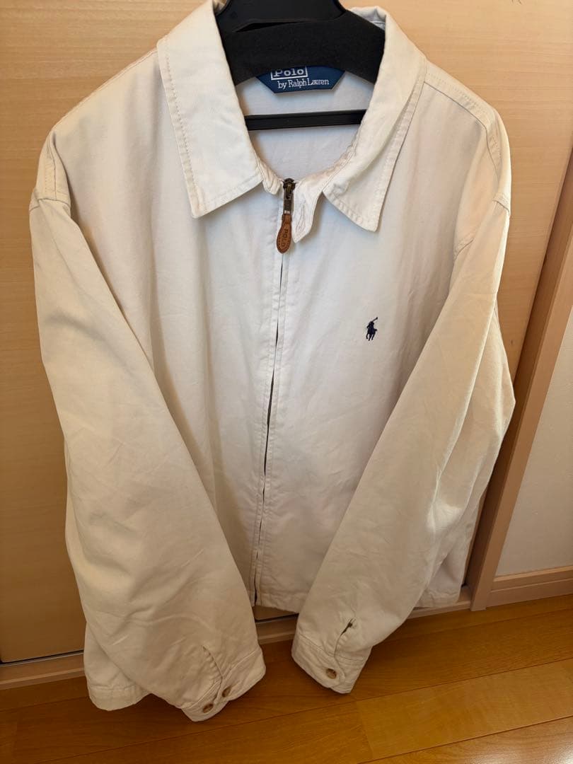 チーズ　Polo Ralph Lauren ベージュ スイングトップ　L