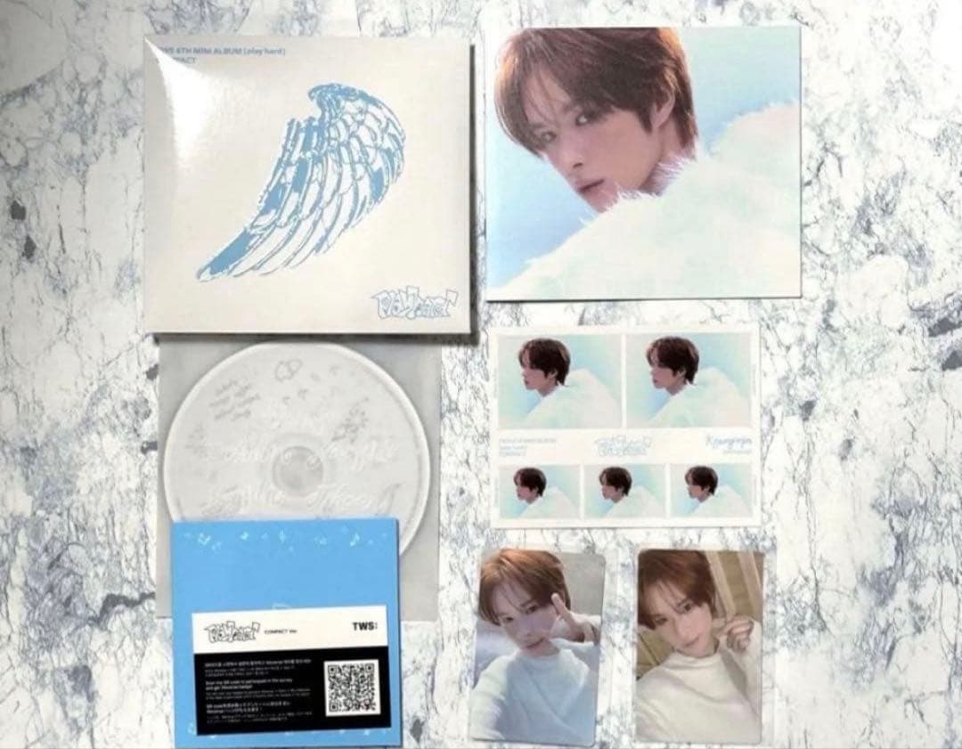 TWS ギョンミン play hard コンパクト 封入トレカ2枚 コンプセット