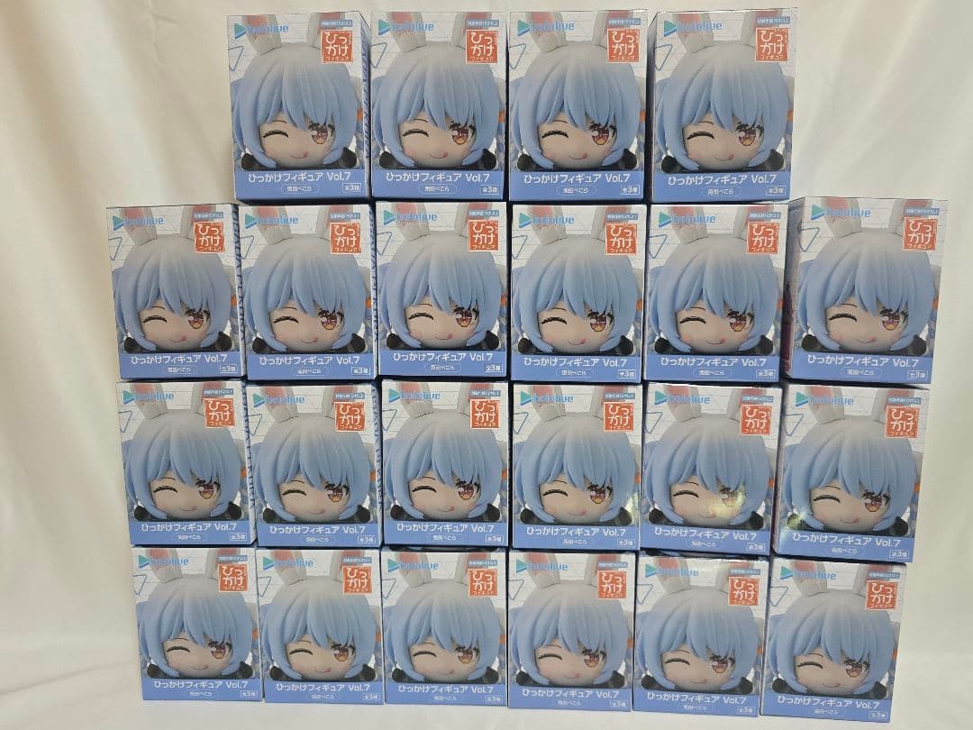 ホロライブ ひっかけフィギュアvol.7 兎田ぺこら　２２個セット