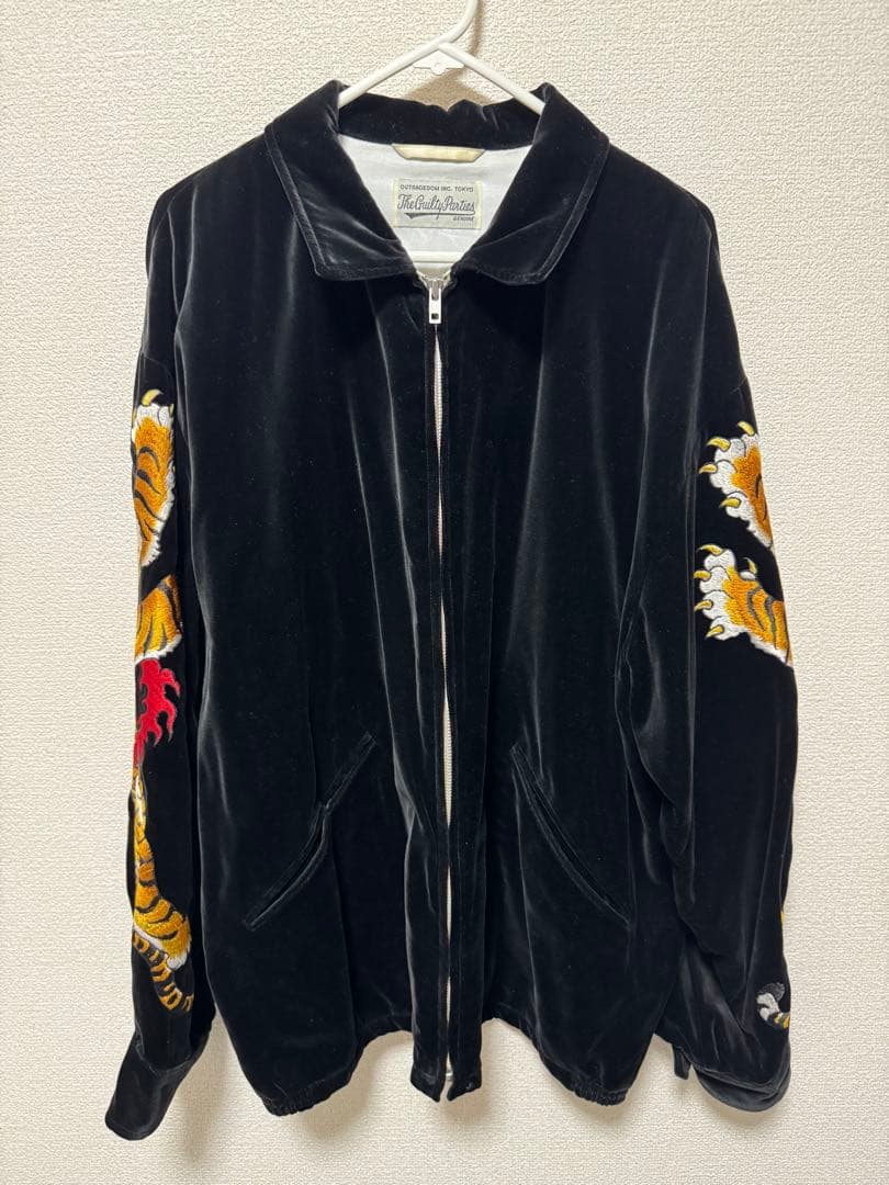 ワコマリア ティム・リーハイVELOUR VIETNAM JACKET